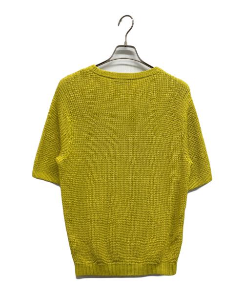 TOMORROW LAND tricot（トゥモローランド トリコ）TOMORROW LAND tricot (トゥモローランド トリコ) ギマリネンクルーネックプルオーバー イエロー サイズ:Sの古着・服飾アイテム