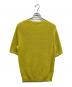 TOMORROW LAND tricot (トゥモローランド トリコ) ギマリネンクルーネックプルオーバー イエロー サイズ:S：4000円