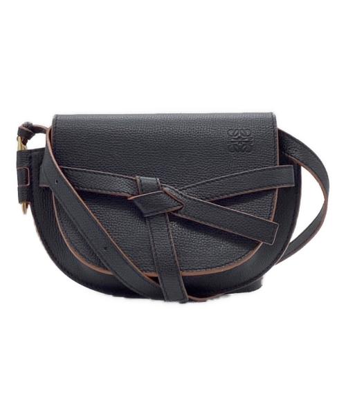 LOEWE（ロエベ）LOEWE (ロエベ) ゲートデュアルバッグミニ ブラックの古着・服飾アイテム