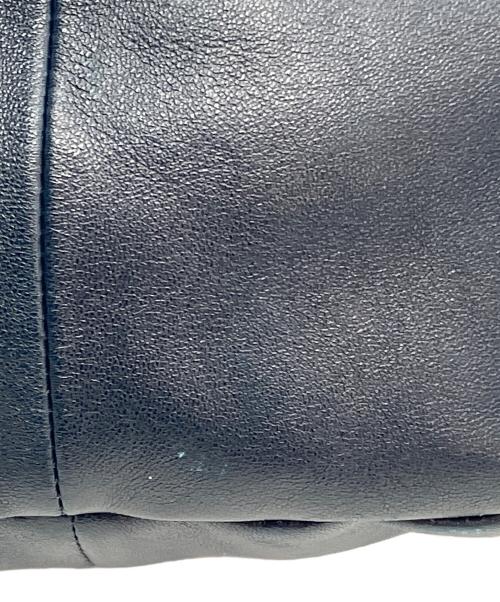 JIL SANDER（ジルサンダー）JIL SANDER (ジルサンダー) DUMPLING ドローストリングバッグ ネイビーの古着・服飾アイテム