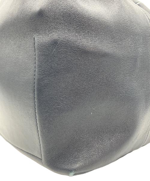 JIL SANDER（ジルサンダー）JIL SANDER (ジルサンダー) DUMPLING ドローストリングバッグ ネイビーの古着・服飾アイテム