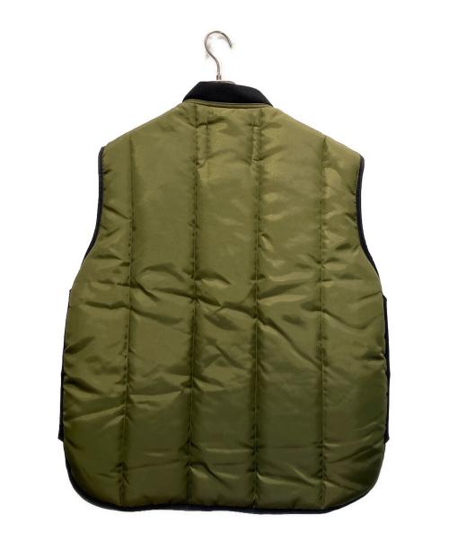 Refrigi Wear（リフリッジウェア）Refrigi Wear (リフリッジウェア) 中綿ベスト オリーブ サイズ:ＸＬの古着・服飾アイテム