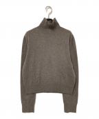 TODAYFULトゥデイフル）の古着「Wool Cashmere Turtle Knit」｜ブラウン