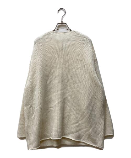Plage（プラージュ）Plage (プラージュ) WOOL CASHMERE SOFT TUNIC ニット ホワイト サイズ:ＦＲＥＥ 未使用品の古着・服飾アイテム