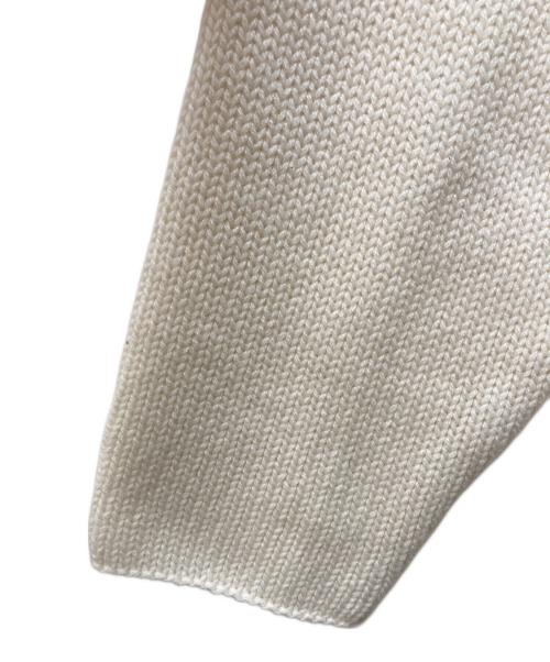 Plage（プラージュ）Plage (プラージュ) WOOL CASHMERE SOFT TUNIC ニット ホワイト サイズ:ＦＲＥＥ 未使用品の古着・服飾アイテム