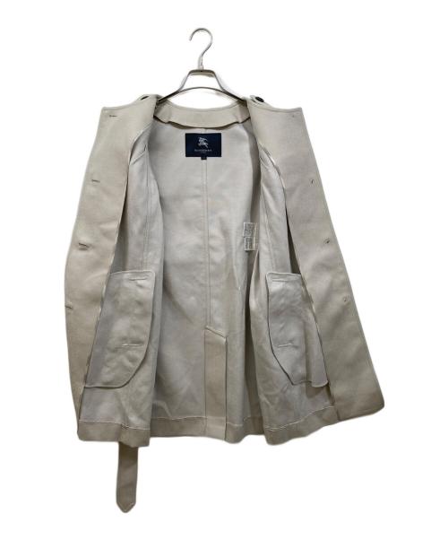 BURBERRY LONDON（バーバリーロンドン）BURBERRY LONDON (バーバリーロンドン) ノーカラーコート ベージュ サイズ:38の古着・服飾アイテム