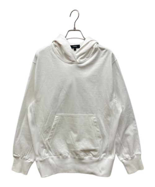 theory（セオリー）theory (セオリー) プルオーバーパーカー ホワイト サイズ:Ｓの古着・服飾アイテム