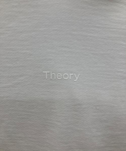 theory（セオリー）theory (セオリー) プルオーバーパーカー ホワイト サイズ:Ｓの古着・服飾アイテム
