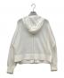 theory (セオリー) Sheer Cotton 2 Zip Up Hoodie ホワイト サイズ:Ｓ：6000円