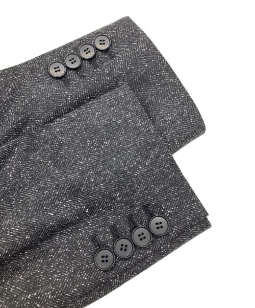 DELIY（デリー）DELIY (デリー) SILK NEP TWEED LAYERED JACKET ブラウン サイズ:Freeの古着・服飾アイテム