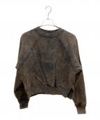 LONロン）の古着「TWO SIDE SWEATSHIRT」｜ブラック