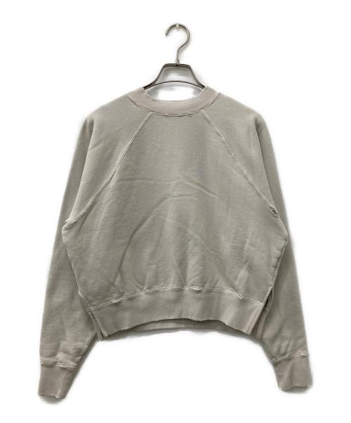 LON（ロン）LON (ロン) TWO SIDE SWEATSHIRT ベージュ サイズ:Freeの古着・服飾アイテム