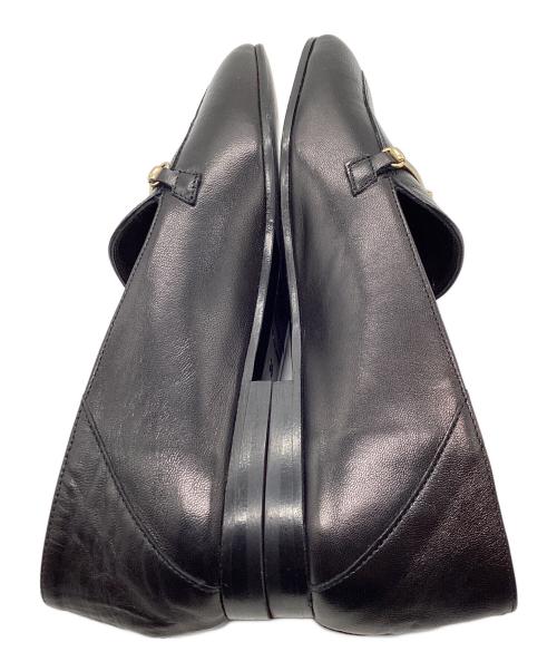 FABIO RUSCONI（ファビオルスコーニ）FABIO RUSCONI (ファビオルスコーニ) バブーシュビットローファー ブラック サイズ:36の古着・服飾アイテム