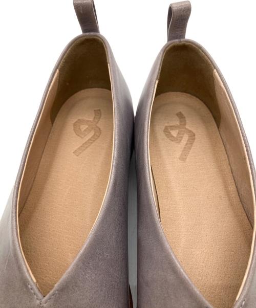 LA POCHE（ラポシュ）LA POCHE (ラポシュ) LINDA チャイナシューズ パープル サイズ:6の古着・服飾アイテム