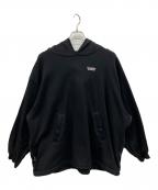 ALOUNDアラウンド）の古着「VENTILATION HOODIE」｜ブラック