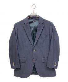 EPOCA UOMO（エポカ ウォモ）の古着「2WAYストレッチ杢テーラードジャケット」｜グレー