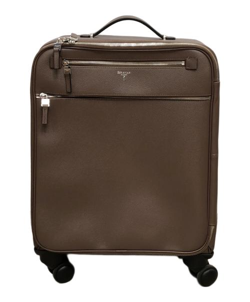 serapian（セラピアン）serapian (セラピアン) トロリーケース／TROLLEY CASE ブラウンの古着・服飾アイテム