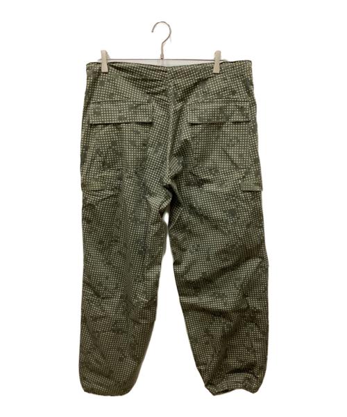 GLENN BERRY MFRS., INC.（グレンベリー）GLENN BERRY MFRS., INC. (グレンベリー) ナイトカモオーバーパンツ グリーン サイズ:Mの古着・服飾アイテム