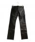 DAGDA LEATHERS (ダグダレザーズ) レザーパンツ ブラック サイズ:29：18000円