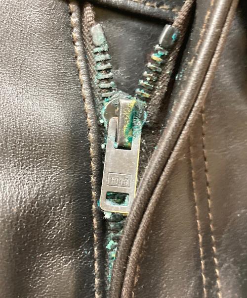 DAGDA LEATHERS（ダグダレザーズ）Dagda leathers (ダグダレザーズ) レザーパンツ ブラック サイズ:SIZE 71cm (W28)の古着・服飾アイテム