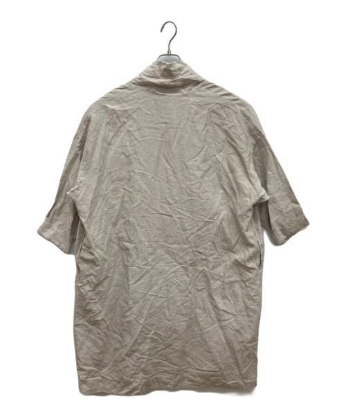 くらすこと（クラスコト）くらすこと (クラスコト) リネンコットンローブコート ベージュ サイズ:FREEの古着・服飾アイテム