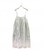 nest Robeネストローブ）の古着「リネンキャミワンピース」｜ホワイト