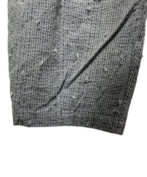qiri（キリ）qiri (キリ) 刺し子jacquard コクーンパンツ グレー サイズ:Fの古着・服飾アイテム