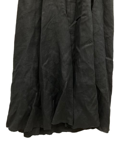 Spick and Span（スピック＆スパン）Spick and Span (スピック＆スパン) リネンキャミワンピース ブラック サイズ:38の古着・服飾アイテム