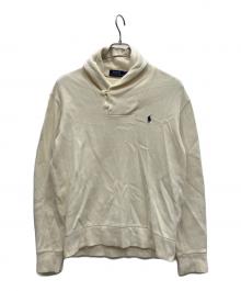 POLO RALPH LAUREN（ポロ・ラルフローレン）の古着「ショールカラースウェット」｜アイボリー