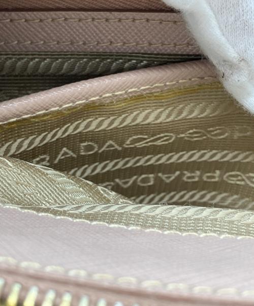 PRADA（プラダ）PRADA (プラダ) サフィアーノ ガレリア 2WAYレザーハンドバッグ ショルダーバッグ ベージュの古着・服飾アイテム