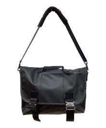 DEFY BAGS（デフィーバックス）の古着「ショルダーバッグ メッセンジャーバッグ コブラバックル 2WAY」｜ブラック