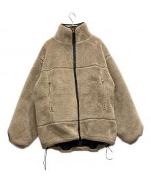 GALLARDA GALANTE（ガリャルダガランテ）の古着「ボアブルゾン」｜ベージュ