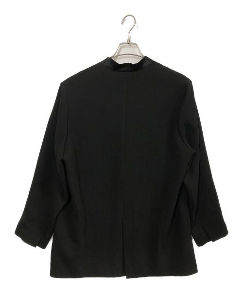 Lisiere（リジェール）Lisiere (リジェール) No Collar Relax Jacket ブラック サイズ:38の古着・服飾アイテム