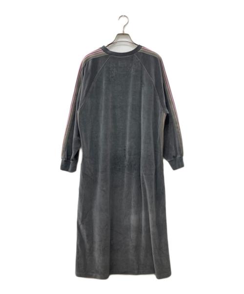 Needles（ニードルズ）Needles (ニードルズ) BEAMS BOY (ビームスボーイ) Track Dress Velvet グレー サイズ:XSの古着・服飾アイテム