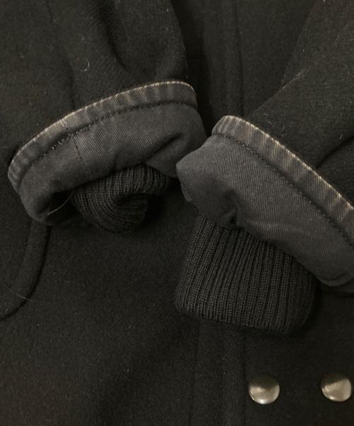 SCYEBASICS（サイベーシックス）SCYEBASICS (サイベーシックス) ダッフルコート ブラック サイズ:38の古着・服飾アイテム