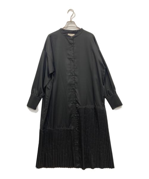 SUM1 STYLE（スミスタイル）SUM1 STYLE (スミスタイル) プリーツワンピース ブラック サイズ:freeの古着・服飾アイテム