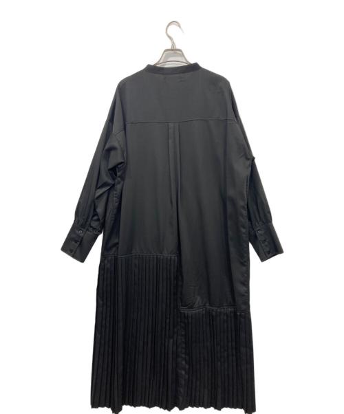 SUM1 STYLE（スミスタイル）SUM1 STYLE (スミスタイル) プリーツワンピース ブラック サイズ:freeの古着・服飾アイテム