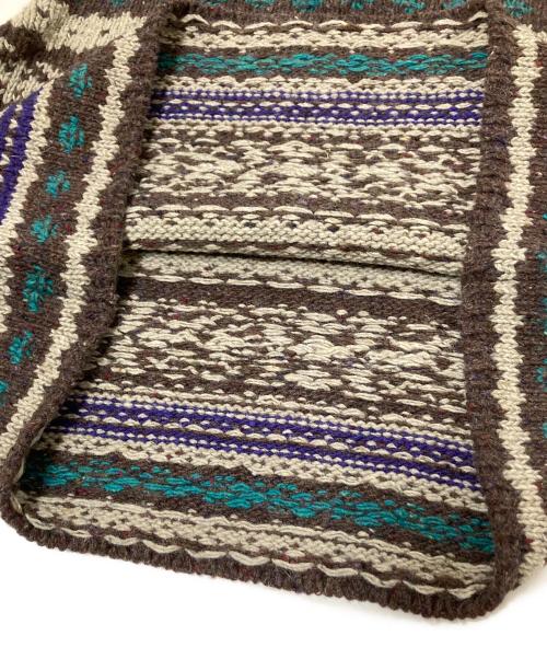 THE SHINZONE（ザ シンゾーン）THE SHINZONE (ザ シンゾーン) FAIR ISLE VEST ブラウン サイズ:F0の古着・服飾アイテム