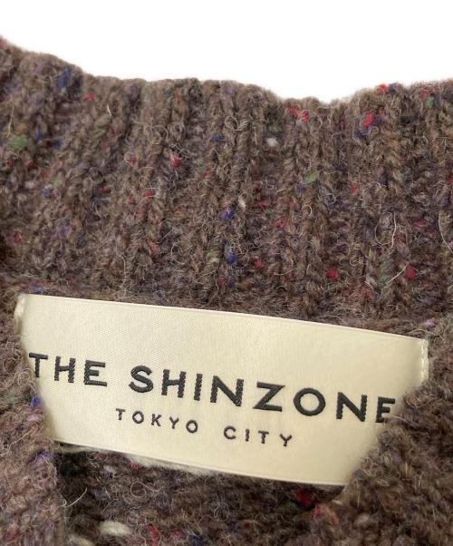 THE SHINZONE（ザ シンゾーン）THE SHINZONE (ザ シンゾーン) FAIR ISLE VEST ブラウン サイズ:F0の古着・服飾アイテム