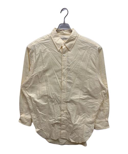 THE SHINZONE（ザ シンゾーン）THE SHINZONE (ザ シンゾーン) BIG SHIRTS ビッグシャツ　 イエロー サイズ:FREEの古着・服飾アイテム