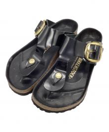 BIRKENSTOCK（ビルケンシュトック）の古着「Gizeh Big Buckle」｜ブラック