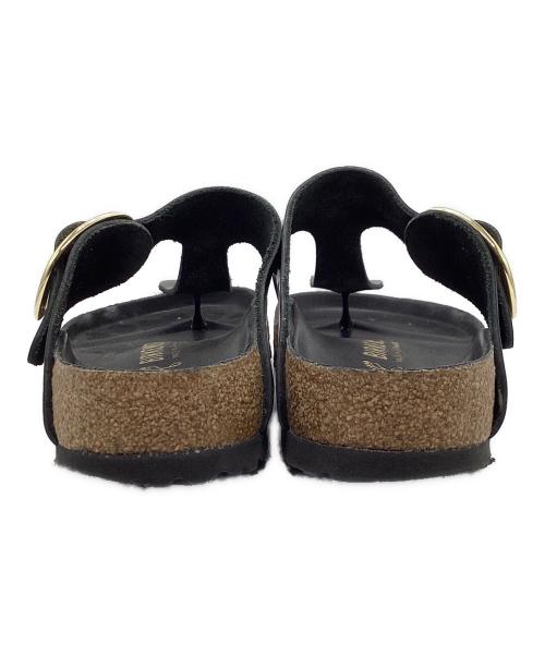 BIRKENSTOCK（ビルケンシュトック）BIRKENSTOCK (ビルケンシュトック) Gizeh Big Buckle ブラック サイズ:37の古着・服飾アイテム