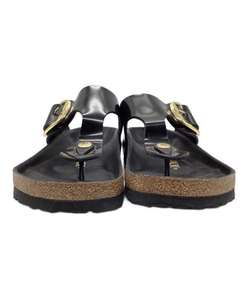 BIRKENSTOCK（ビルケンシュトック）BIRKENSTOCK (ビルケンシュトック) Gizeh Big Buckle ブラック サイズ:37の古着・服飾アイテム