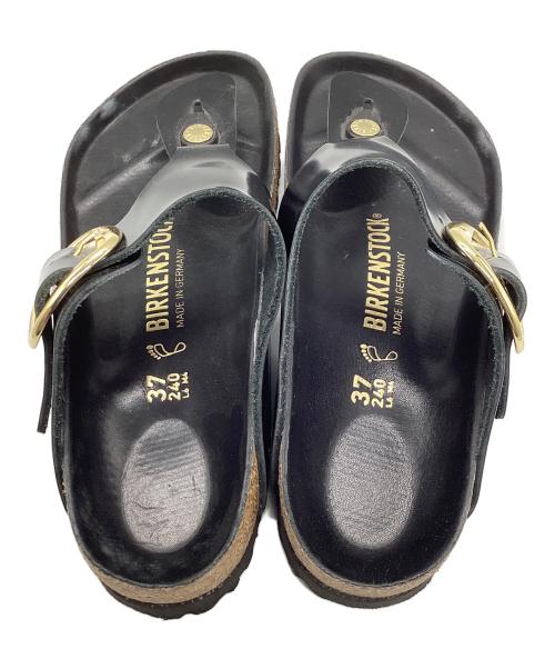 BIRKENSTOCK（ビルケンシュトック）BIRKENSTOCK (ビルケンシュトック) Gizeh Big Buckle ブラック サイズ:37の古着・服飾アイテム