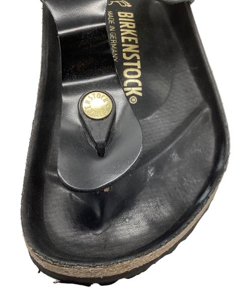 BIRKENSTOCK（ビルケンシュトック）BIRKENSTOCK (ビルケンシュトック) Gizeh Big Buckle ブラック サイズ:37の古着・服飾アイテム