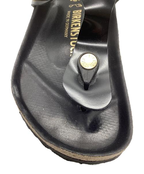 BIRKENSTOCK（ビルケンシュトック）BIRKENSTOCK (ビルケンシュトック) Gizeh Big Buckle ブラック サイズ:37の古着・服飾アイテム