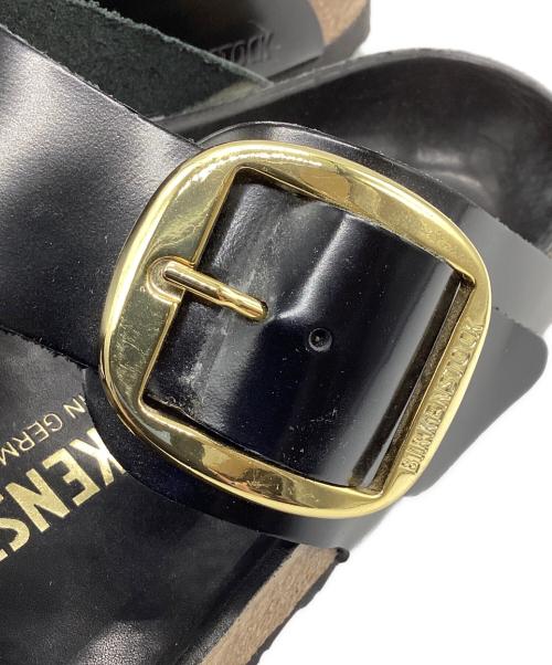 BIRKENSTOCK（ビルケンシュトック）BIRKENSTOCK (ビルケンシュトック) Gizeh Big Buckle ブラック サイズ:37の古着・服飾アイテム