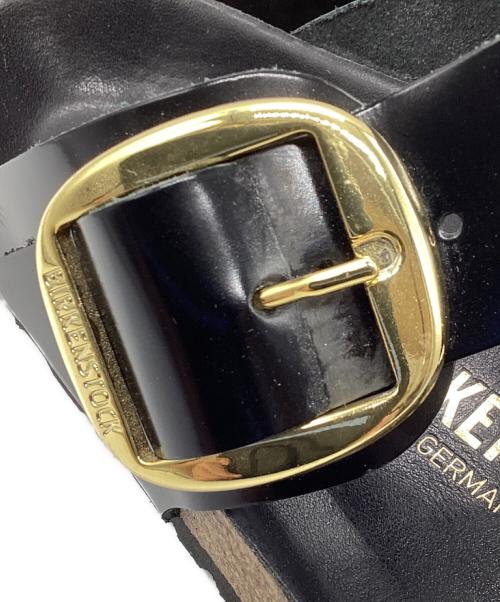 BIRKENSTOCK（ビルケンシュトック）BIRKENSTOCK (ビルケンシュトック) Gizeh Big Buckle ブラック サイズ:37の古着・服飾アイテム
