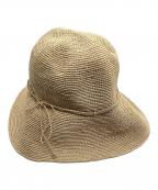 HELEN KAMINSKIヘレンカミンスキー）の古着「ラフィアハット」｜ベージュ