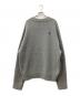 ADER error (アーダーエラー) Decal logo knit グレー サイズ:A3：12000円